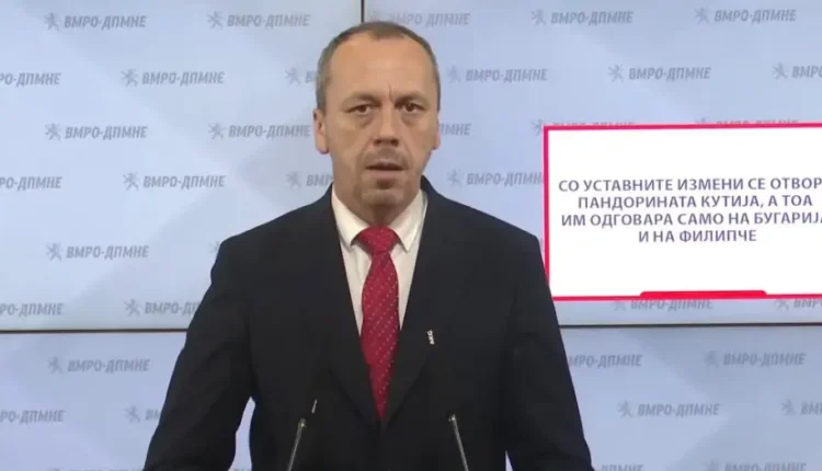 Petrushevski: LSDM nënshkruan marrëveshje katastrofike shtetërore, vetëm për të qëndruar në pushtet