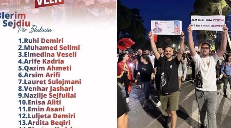 Nevrij Ademi zbulon/ Protestuesi i Tetovës në Tiranë këshilltar i VLEN-it
