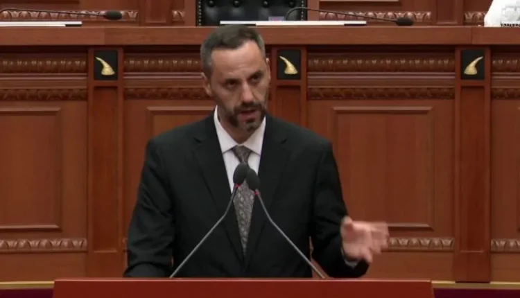 “Nuk jeni diasporë”/ Ministri Lamallari ndaj protestuesve nga Maqedonia dhe Kosova: Jeni të mirëpritur, por kurseni refrenin e emigrantit