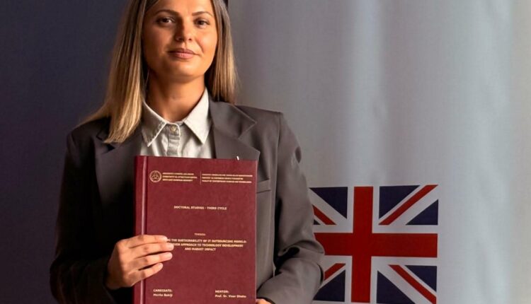 Qytetit të Tetovës i shtohet edhe një Doktore e Shkencave – Merita Bakiji