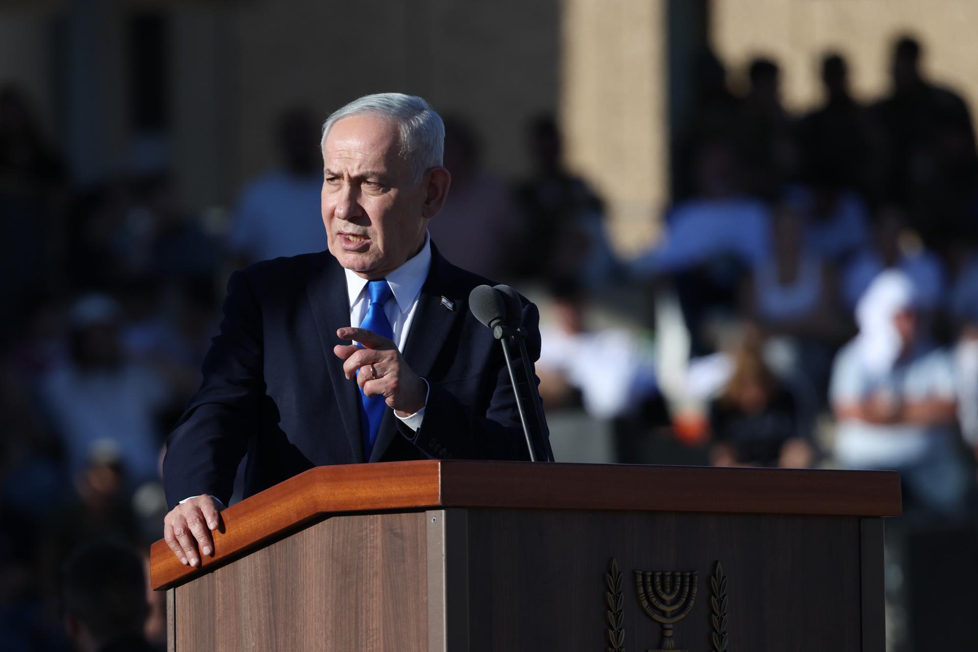 Netanyahu  Nuk tërhiqemi nga Libani  Siria dhe Gaza