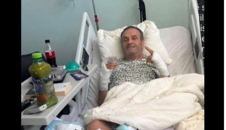 Sinan Vllasaliu në spital pas aksidentit