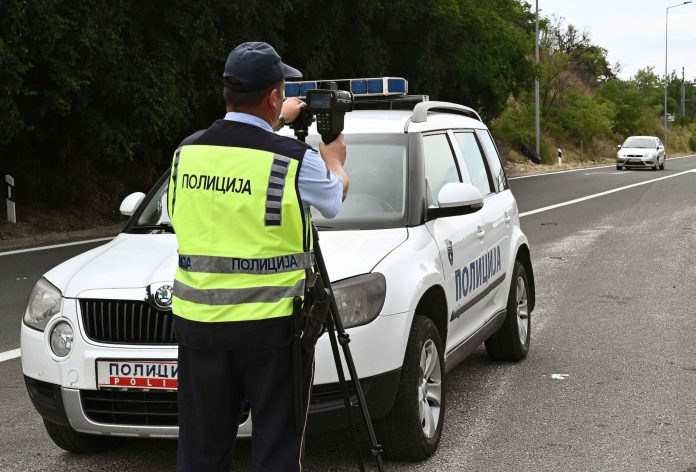 Arrestohet shtetasi serb në autostradën Shkup   Gjevgjeli  Voziste me 221 km h