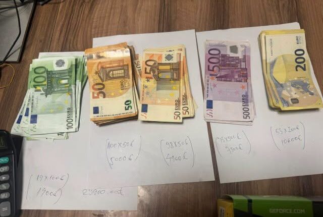 Dogana e Kosovës zbulon afro 30 mijë euro të padeklaruara në Han të Elezit