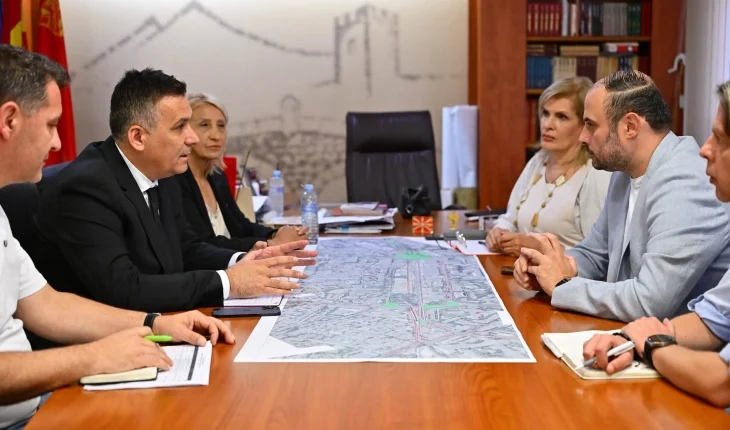 Takim i Gjorgjievskit dhe Hoxhës për projekte ekologjike me qëllim të Shkupit më të shëndoshë