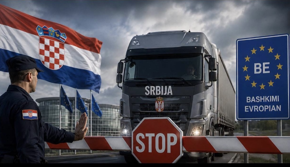 Kroacia i thotë  stop  Serbisë për në BE për shkak të Banjskës