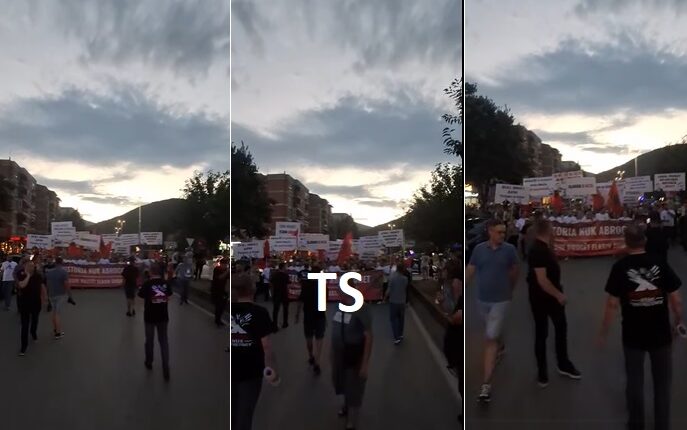Dridhet Tetova me thirrjet: Bilall Serbia (VIDEO)