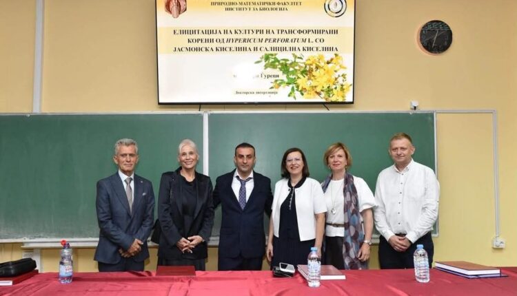 Bedri Gjureci merr titullin Doktor i Shkencave Biologjike