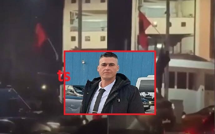 Arbër Ademi: Polici që hoqi flamurin shqiptar po shpërblehet nga qeveria VMRO–VLEN, i punësohen edhe dy djemtë në MPB
