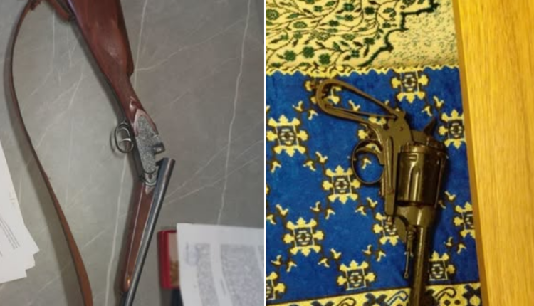 Kontroll në Kondovë: Policia gjeti revolver dhe pushkë gjuetie, u arrestua një 35-vjeçar