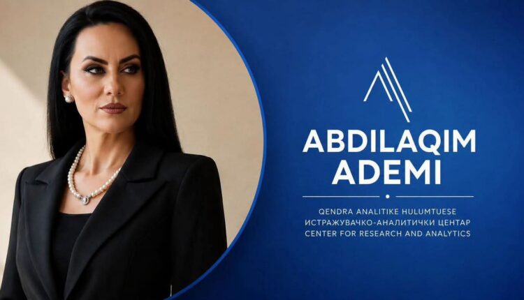 Fatjona Geci emërohet drejtoreshë e Qendrës Analitike dhe Hulumtuese “Abdilaqim Ademi” të BDI-së
