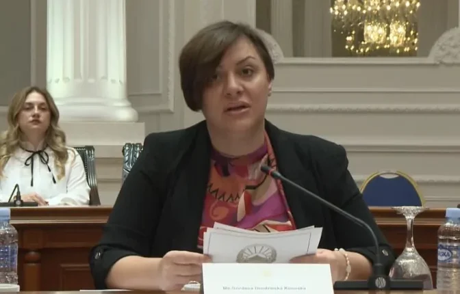 Dimitrieska‑Koçoska: Korridori 8 është investim në lidhje më të mirë dhe zhvillim ekonomik