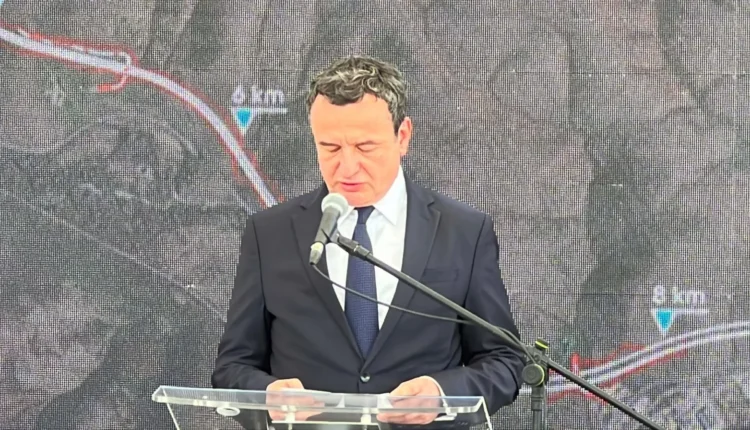 Kurti: Autostrada Shkup–Bllacë do ta forcojë lidhjen mes dy vendeve