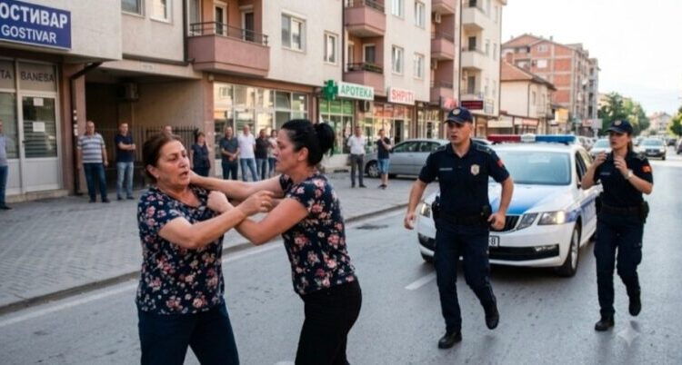 Nusja nga Tetova e rreh vjehrrën në Gostivar, arrestohet nga policia