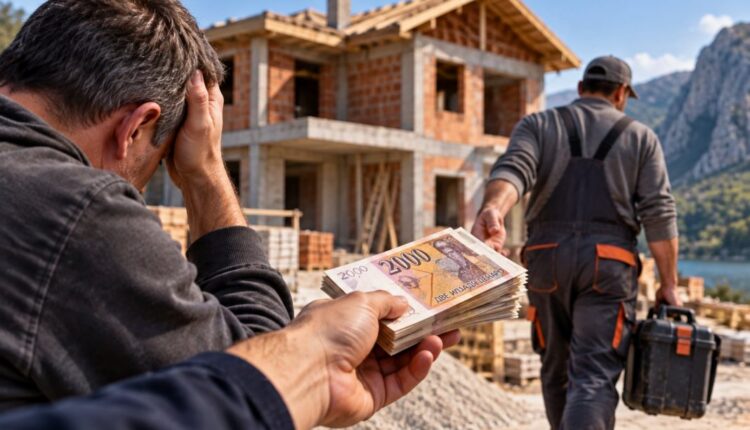 Pagoi mbi 338 mijë denarë për shtëpinë e re – mjeshtri nga Matka e Epërme u zhduk me paratë