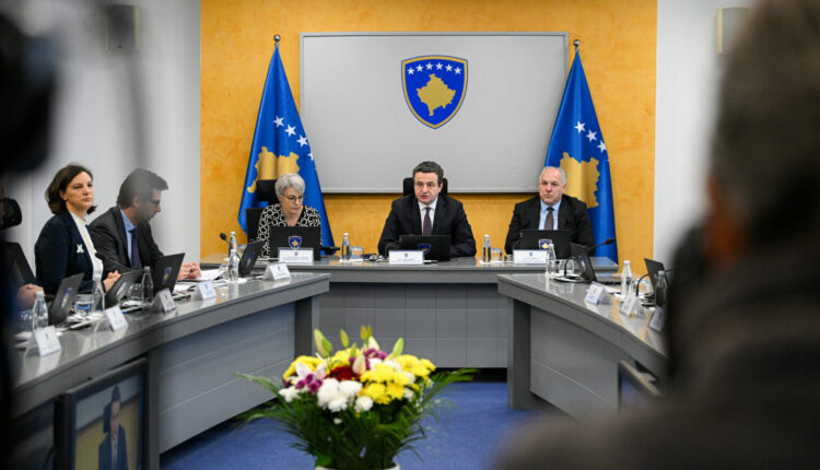 Këto janë të gjitha vendimet që mori sot Qeveria e Kosovës