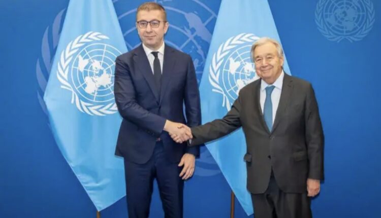 Mickoski takoi Guterresin në Nju Jork: Konfirmohet bashkëpunimi i shkëlqyer mes OKB-së dhe Maqedonisë