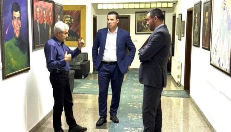 Tahiri e Shala takojnë Ali Ahmetin në Tetovë