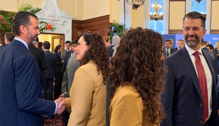 Osmani në New York, takon djalin e Trumpit