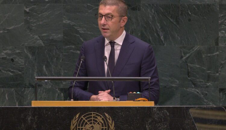 Mickoski: Qytetarët maqedonas e dinë ku përkasin – NATO, SHBA dhe BE janë një orientim gjeopolitik