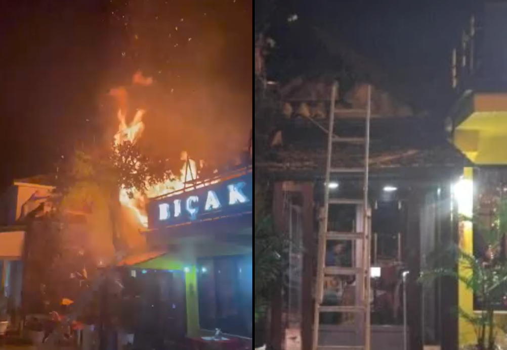Zjarri përfshin dy restorante tradicionale buzë lumit Shkumbin në Librazhd