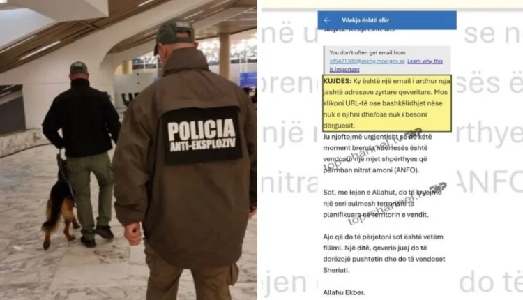 “Do kryejmë një seri sulmesh terroriste në vend”, kërcënohet me shpërthim bombe në Kryesinë e Kuvendit, zbardhet e-mail: Do jetë e tmerrshme ajo që do ndodhë