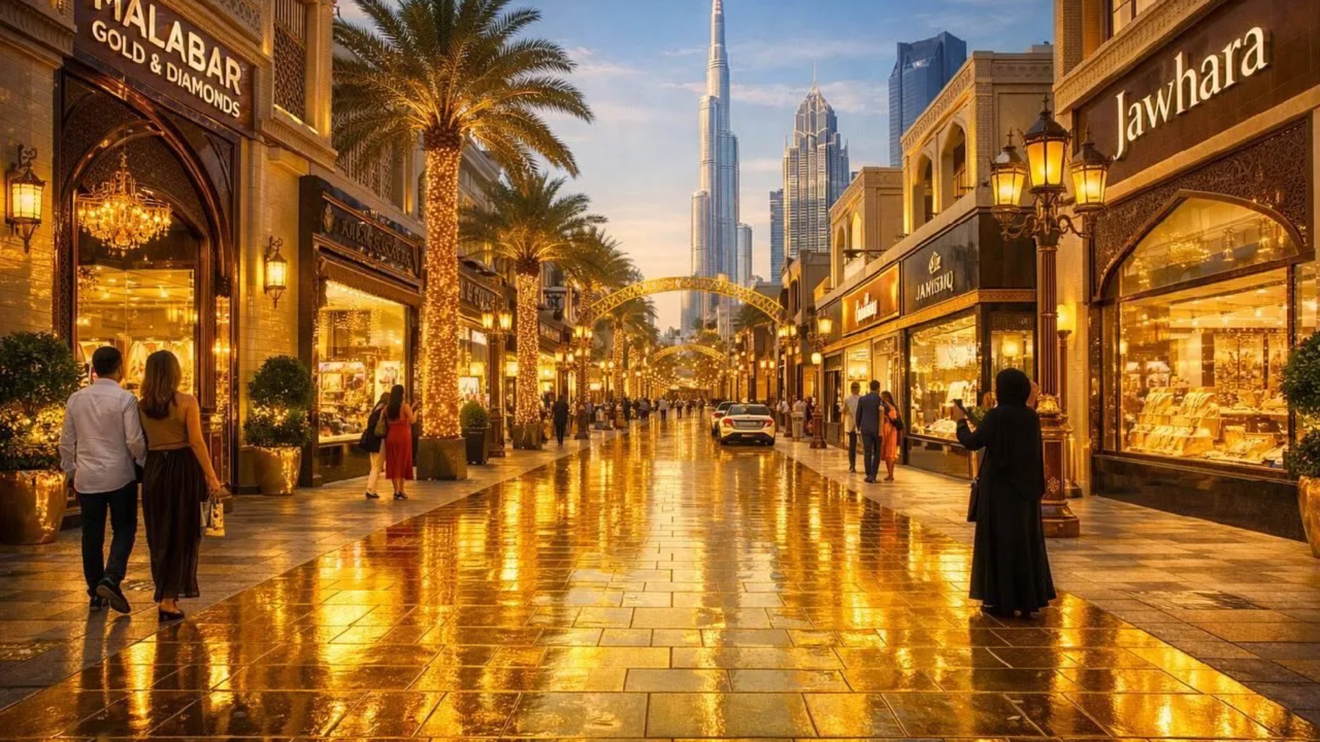 Dubai synon të mahnisë botën me një shëtitore të veshur me ar 24 karatësh 