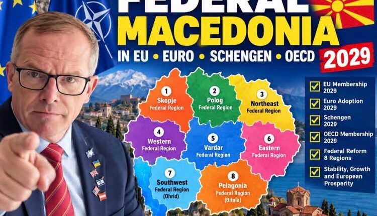 Eksperti austriak propozon ndarje të Maqedonisë në tetë kantone (Krahina)