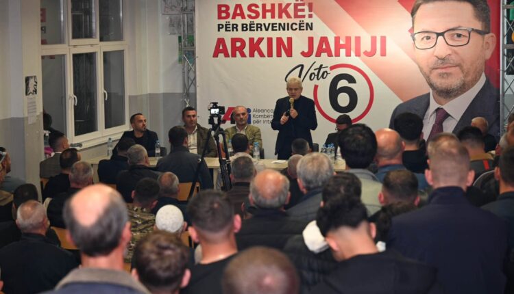 Ali Ahmeti: Arkin Jahiji është alternativa dinjitoze për të ardhmen e Bërvenicës