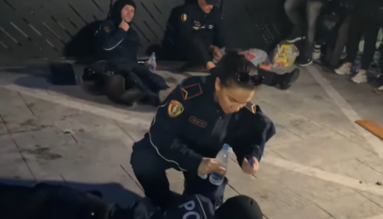 Policia: Ka shumë të plagosur dhe lënduar nga radhët e policisë te komisariati nr.3