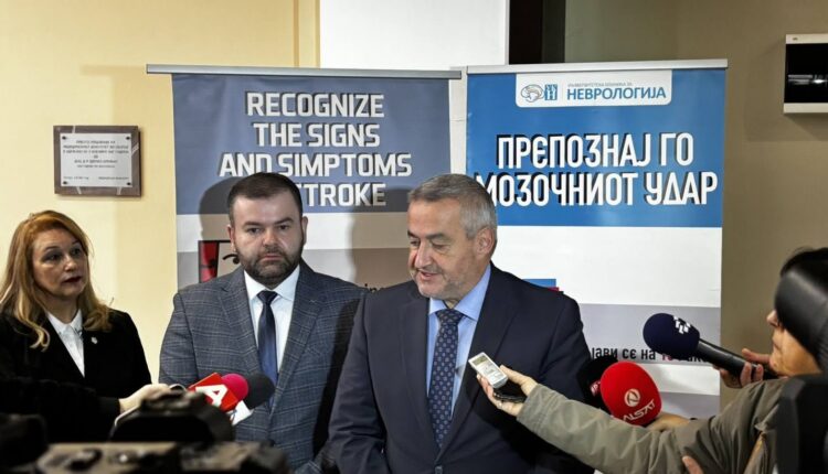 Klekovski: Përmes një sërë aktivitetesh për rritjen e ndërgjegjësimit dhe parandalimin, së bashku me Klinikën e Neurologjisë, po punojmë për të shpëtuar sa më shumë jetë dhe për të zvogëluar aftësinë e kufizuar si pasojë e goditjes në tru