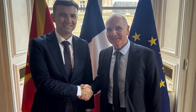 Osmani nga Parisi: Perspektiva evropiane e Maqedonisë së Veriut dhe Marrëveshja e Ohrit në fokus të takimeve në institucionet franceze