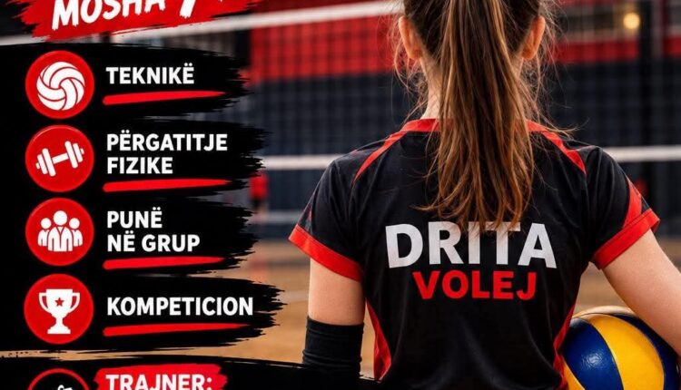 Hapen regjistrimet për Shkollën e Volejbollit “Drita Volej” në Bogovinë