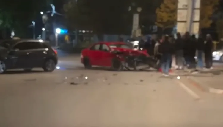 Aksident në Çair të Shkupit, përplasen dy automjete