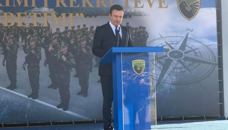 Kurti: Do të investojmë mbi 1 miliard euro në ushtri gjatë këtij mandati