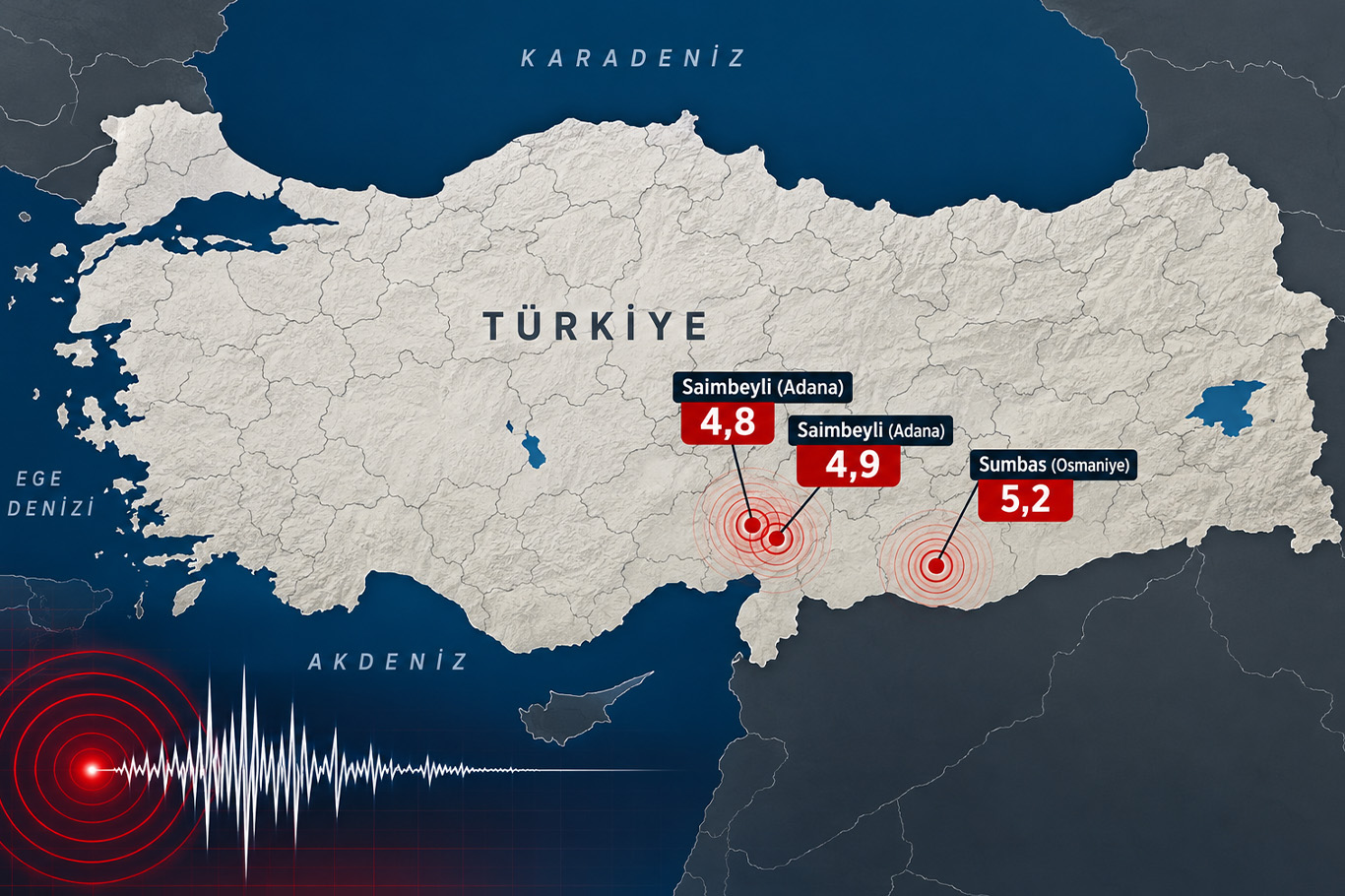 Tre tërmete të njëpasnjëshme alarmojnë Turqinë