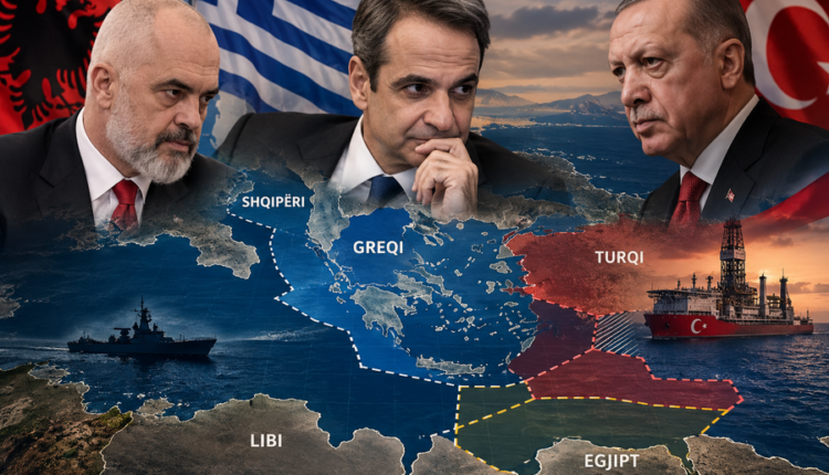 Turqia dhe Greqia trazojnë Mesdheun, nis ‘lufta’ për kufijtë detarë!
