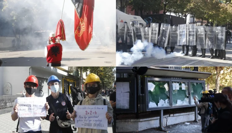 Dita e 7-të e protestës së dhunshme! Pas konfrontimit me gurë dhe gaz lotsjellës te Ministria e Arsimit, sulmohet Gjykata e Apelit, policia nis shoqërimet. Rama: Bujrum për dialog, pa kushte!