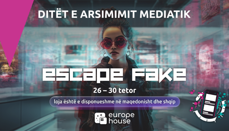 DALLONI LAJMET E RREME, LUANI DHE MËSONI: EUROPE HOUSE I FTON TË RINJTË TA PROVOJNË “ESCAPE FAKE”