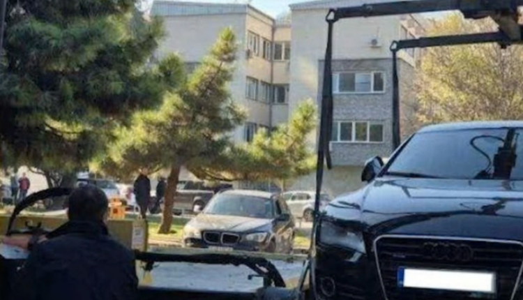 “Merimanga” në aksion, largohen 135 makina në Qendër të Shkupit