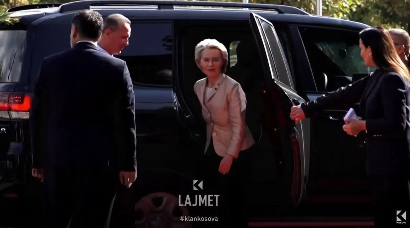 Von der Leyen sot në Kosovë  takon krerët institucionalë